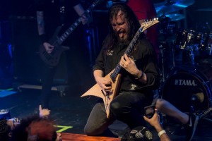 All That Remains Oli Herbert - Guitar Culture Room 4/27/2015 Photo By: Scott Nathanson